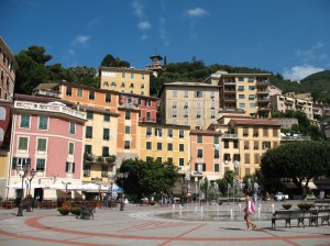 Zoagli town center today