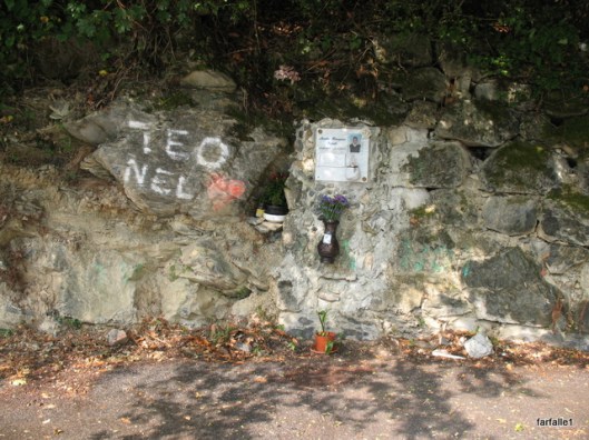 Teo's memorial