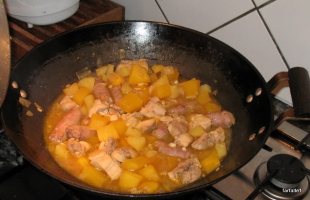 spicy rain forest chop