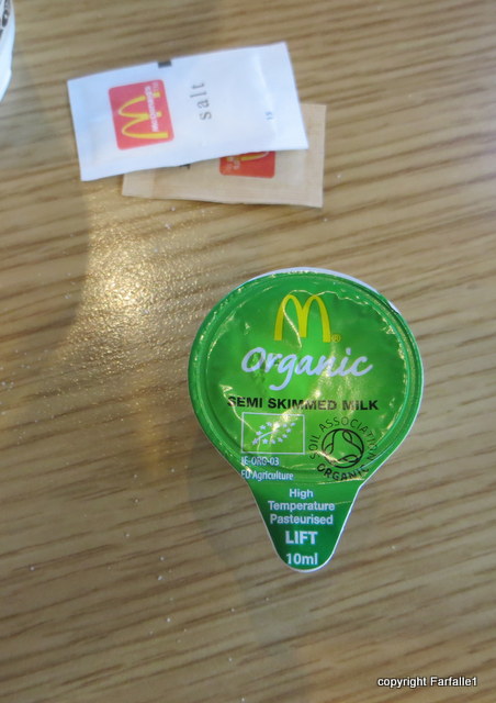 mcD organic milk