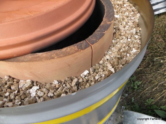 vermiculite in place