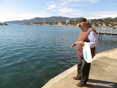 Paolo  hunting octopus