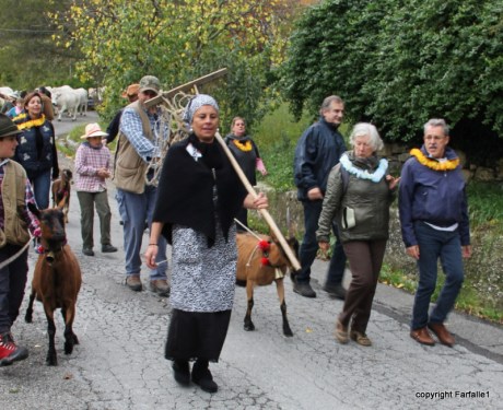 people in peasant dress