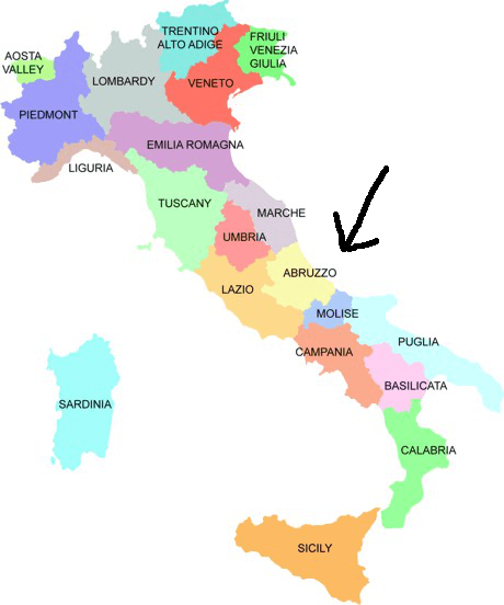 Map courtesy of understandingitaly.com