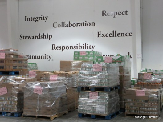 United Food Bank Tour waiting to be delivered