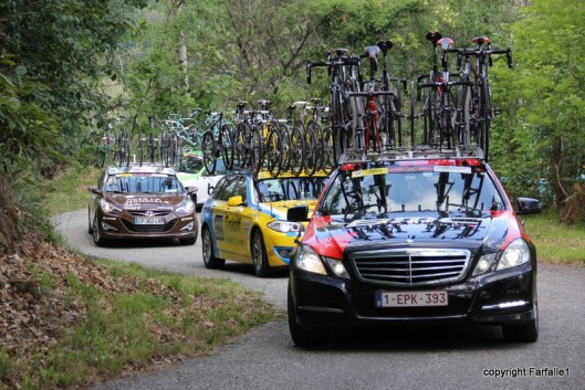 spare bikes between groups belgium
