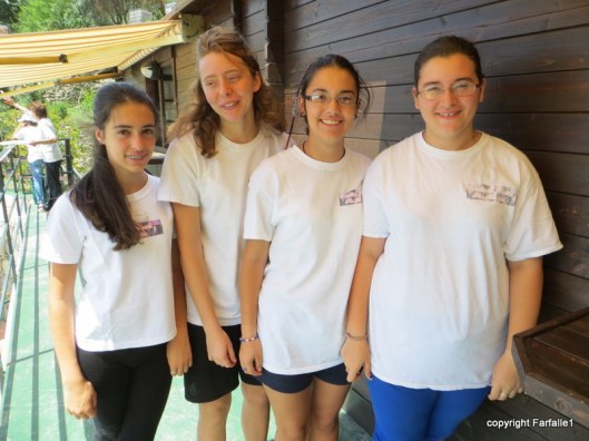Festa at San Maurizio the waitresses