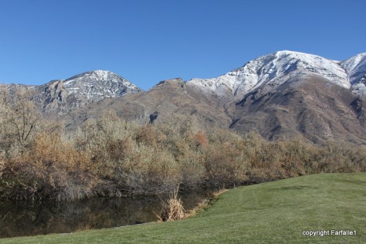view on provo golf course