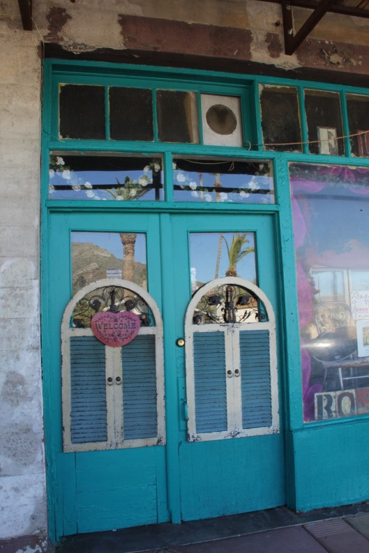 Superior House Tour flower shop door