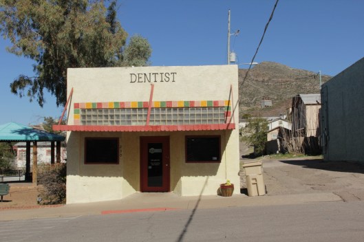 Superior House Tour painted sign dentist