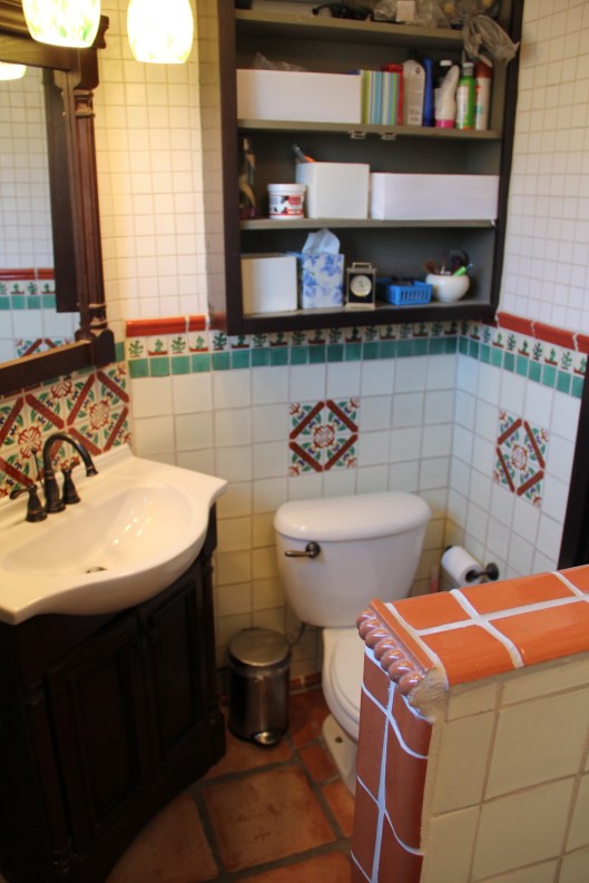 Superior House Tour varied decade house bathroom